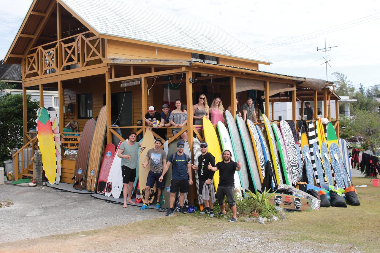 Отель Tropical Surf House Okinawa Онна Экстерьер фото
